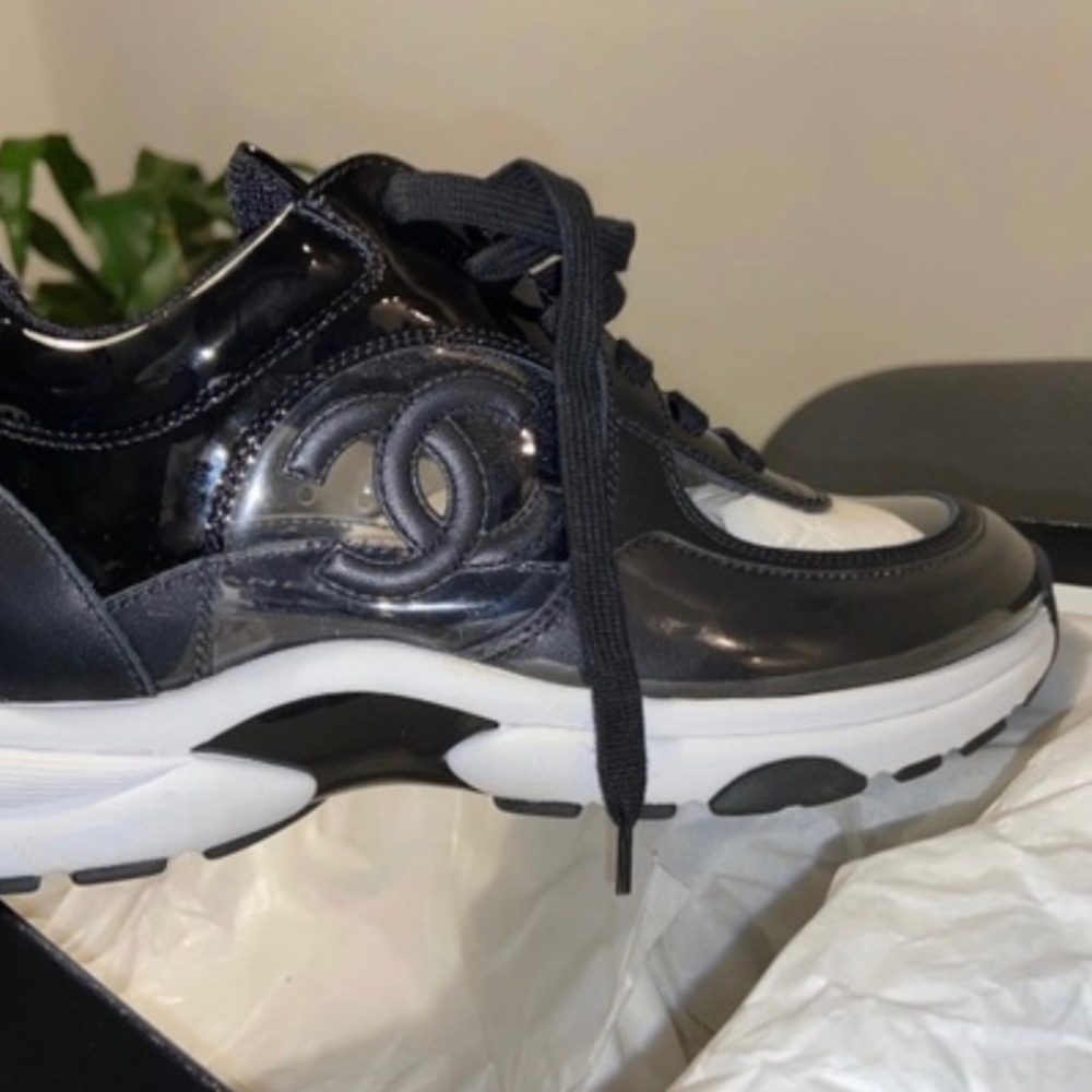 CHANEL PVC Sneakers